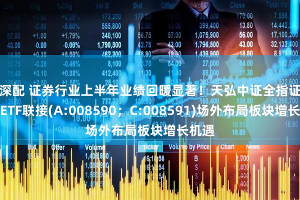 沪深配 证券行业上半年业绩回暖显著！天弘中证全指证券公司ETF联接(A:008590；C:008591)场外布局板块增长机遇