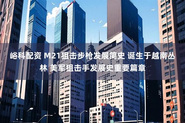 峪科配资 M21狙击步枪发展简史 诞生于越南丛林 美军狙击手发展史重要篇章